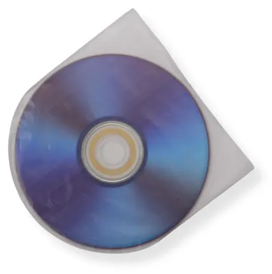 Produktbild von Japan CD/DVD/Blu-ray Schutzhüllen 125x125 mm halbrund 300 Stück