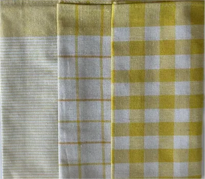 Obrázek produktu pro Sada kuchyňských utěrek multidesign 3ks, žlutá (153)
