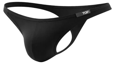 Image de TOF Paris Access Thong Black - 1x Taille L