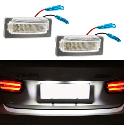 Produktbild von 2x LED Kennzeichenbeleuchtung für Mercedes Sprinter 1995-2006 / VW LT II 96-06
