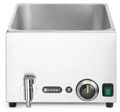 Produktbild von HENDI Bain-Marie elektrisch Eco-Line mit Wasserablasshahn