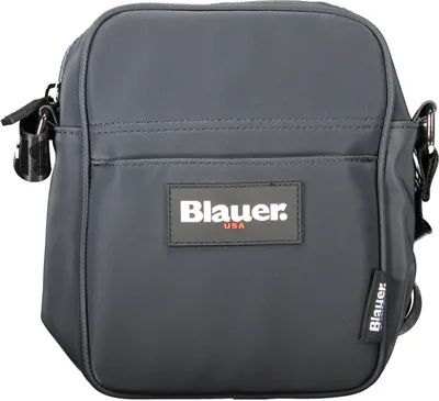 Produktbild von Herren Umhängetasche Blau mit Verstellbarem Riemen und Taschen