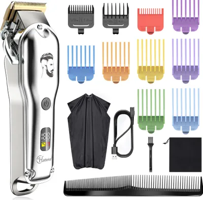 Produktbild von Hatteker Hair Clipper Profesionální zastřihovač vousů Precision Trimmer Muži Vodotěsný IPX7
