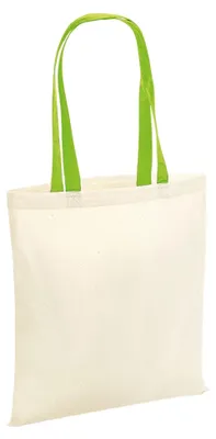 Image de Westford Mill - Sac à provisions « Bag 4 Life » FK1298 (taille unique) (naturel/citron vert)
