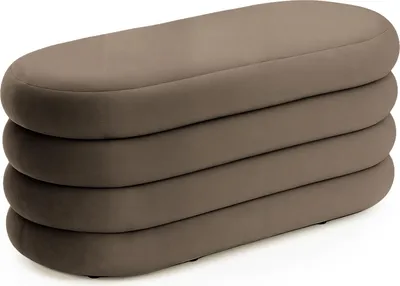 Produktbild von raumhirsch Polsterbank PUFFO 100 cm - Elegante Samt-Truhenbank mit Stauraum & modernem Design