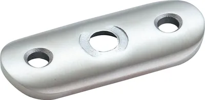 Produktbild von CROSO Handlaufträger-Platte für Rohr ø 42,4 mm, Edelstahl geschliffen V2A