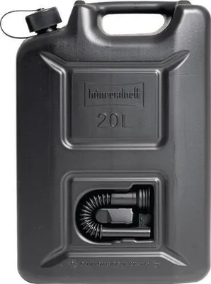 Produktbild von Kraftstoffkanister PROFI 20l schwarz HDPE L350xB165xH495mm HÜNERSDORFF