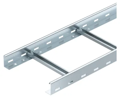 Produktbild von OBO Bettermann Vertr Kabelleiter gelocht, mit VS Sp.60x600x3000 LG 660 3 FS 3 Stk