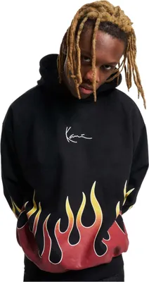 Produktbild von Karl Kani Herren Kapuzenpullover Small Signature Flame Os Hoodie 6021649 S