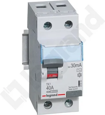 Image de 2P 40A 0,03A Disjoncteur différentiel Type AC P302 TX3 411510