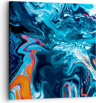 Produktbild von Bild auf Leinwand - Leinwandbild - Abstraktion modern - 30x30cm - Wand Bild - Wanddeko - Wandbilder - Leinwanddruck - Bilder - Kunstdruck - Wanddekoration - Leinwand bilder - Wandkunst - AC30x30-4085