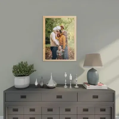 Imagen del producto de Marco de fotos de madera, 28x38 cm