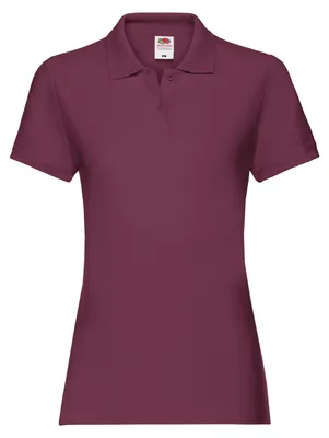 Produktbild von Fruit of the Loom - "Premium" Poloshirt für Damen FK2965 (XL) (Burgunderrot)