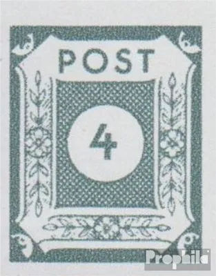 Produktbild von Briefmarken Sowjetische Zone (All.Bes.) 1946 Mi 61II, Punkt unter linkem Posthorn (Feld 4) postfrisch Ziffernserie