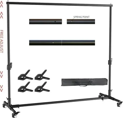 Produktbild von Hintergrundstand, teleskopisches Design, verstellbare Größe, Kein flexibler Stand-a, 2000x3000