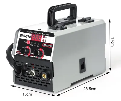 Imagen del producto de Máquina de soldar 3 en 1 MIG/MAG, electrodo y TIG - 270 A - Portátil