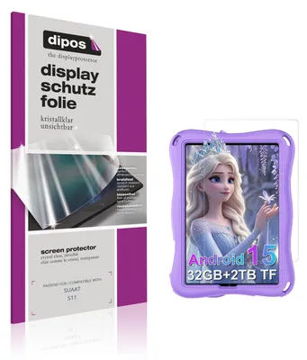 Produktbild von 2x Schutzfolie für SUAAT S11 klar Displayschutzfolie Folie Display Schutz dipos