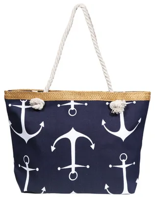 Produktbild von Damen Handtasche aus Textil, Maße: 50 x 33 x 12 cm
