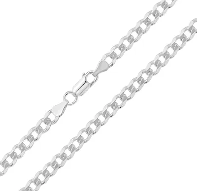 Produktbild von 925 Sterling Silber Herren/Damen - Panzer Kette - 61cm*6mm; TRS16642L24