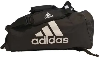 Produktbild von adidas 2in1 Bag Polyester COMBAT SPORTS blk/white L