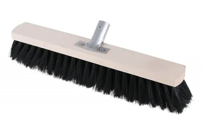 Produktbild von Klassischer Dielenbesen 40cm mit Metallhalterung für gewindelosen Stiel