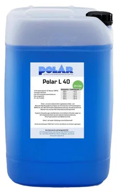 Produktbild von Polar L-MPG Glykol Frostschutzmittel, Propylenglykol 40% Gemisch 25 Liter