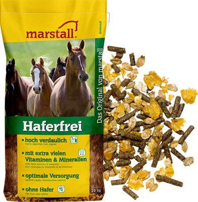 Produktbild von Marstall Haferfrei Futter für Pferde 20kg