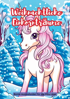 Produktbild von Weihnachtliche Einhornträume