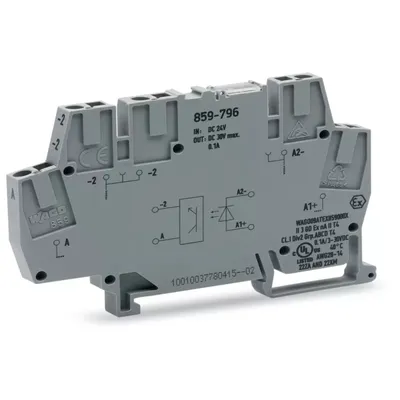 Immagine prodotto di Morsetto optoisolatore WAGO 2,5 mm² 859-796 0,08-2,5 mm² AWG 28-12 Ingresso 24 V CC
