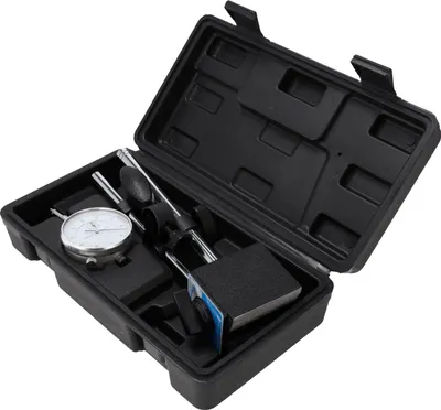 Produktbild von LUXTOM | Messstativ, Magnetstativ, 10/0,01 mm, Messuhr im SET Messbereich, Messwerkzeug, Magnethalter