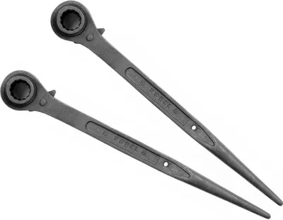 Produktbild von 2 Stück Ratsche Gerüstbauratsche Gerüstbauknarre Gerüstratsche Gerüst Ratschenschlüssel 17-19mm 2 Stück Ratsche Gerüstbauratsche Gerüstbauknarre Gerüstratsche Gerüst Ratschenschlüssel 17-19