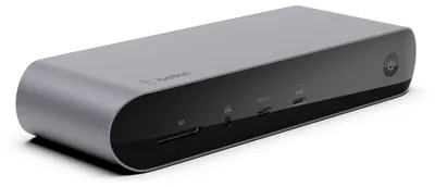 Produktbild von Belkin Thunderbolt 4 Dock Pro, Kabelgebunden, Thunderbolt 4, 90 W, 1000 Mbit/s, Schwarz, SD