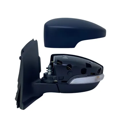 Immagine prodotto di Specchietto retrovisore esterno sinistro BILMAX di ricambio per Ford Kuga II | Kuga II Van 2013-2019: regolabile elettricamente, ripiegabile manualmente, indicatore di direzione, riscaldabile, 6 cavi