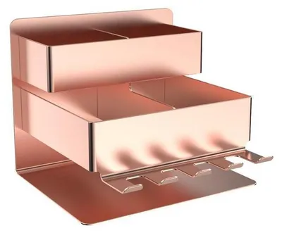 Produktbild von Zahnbürstenhalter Elektrische Zahnbürste Wand Ohne Bohren Roségold Metall