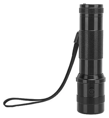 Zdjęcie produktu dla Latarka LED wielokolorowa 10 kolorów wodoodporna camping wędrówki
