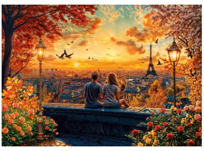 Immagine prodotto di Educa Puzzle "Amanti a Parigi" 1500 pezzi Multicolore Bambini Multicolore Taglia unica
