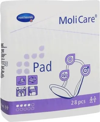 Produktbild von HARTMANN MoliCare Pad Einlagen, 4 Tropfen 1 Beutel à 28 Stück