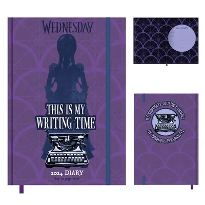 Immagine prodotto di Wednesday 2024 Diary – Lingua: Inglese