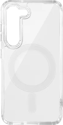 Produktbild von MagSafe Silikon Schutzhülle für Galaxy S23 Verstärkte Ecken Transparent