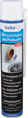 Produktbild von beko Brunnenschaum 750 ml Polyurethanschaum Wasserdicht Abdichtung Mauerwerk