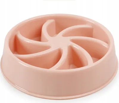 Produktbild von Petstory Anti-Schlingnapf Rosa 500 ml, 20 cm