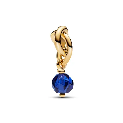 Produktbild von Charm-Anhänger September, vergoldet mit Schmuckkristall von PANDORA