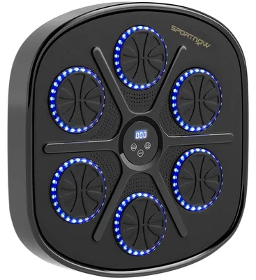 Produktbild von SPORTNOW Music Boxing Machine elektronisch Bluetooth Boxmaschine mit LED-Leuchte