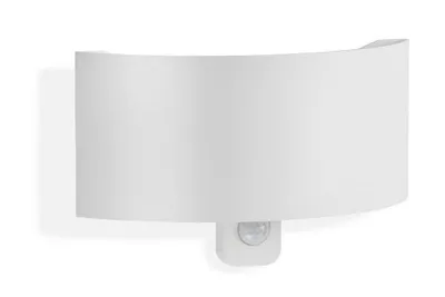 Produktbild von Außenleuchte Telefunken LED Bewegungsmelder Weiß Gartenwandlampe