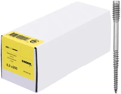 Produktbild von Distanzschraube galZn 6,0x 60 E-NORMpro