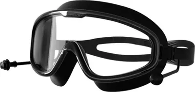 Image de Lunettes De Natation Apt Avec Bouchons Noir