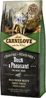 Zdjęcie produktu dla CARNILOVE 508877, Dorosły, Bażant, Kaczka, 1,5 kg