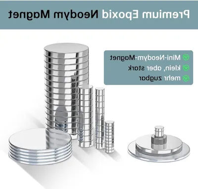 Dailygoods- Neodym-Magnete Stark - Magnete für Magnetboard