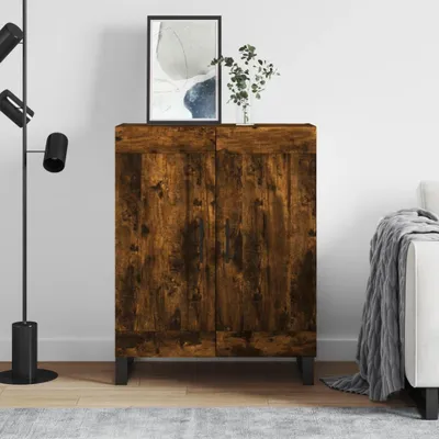 Zdjęcie produktu dla vidaXL Kredens dąb wędzony 69,5x34x90 cm materiał drewnopochodny