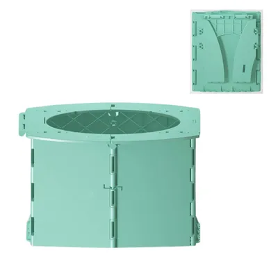 Produktbild von Toilettensitz Kinder,Baby Training Töpfchen Baby Töpfchen Toilette Sitze Töpfchen Reise-Klapptöpfchen,tragbare Toilettetragbares Neu Verstellbarer Faltbarer für Reisen,Auto,Autoreise,Camping